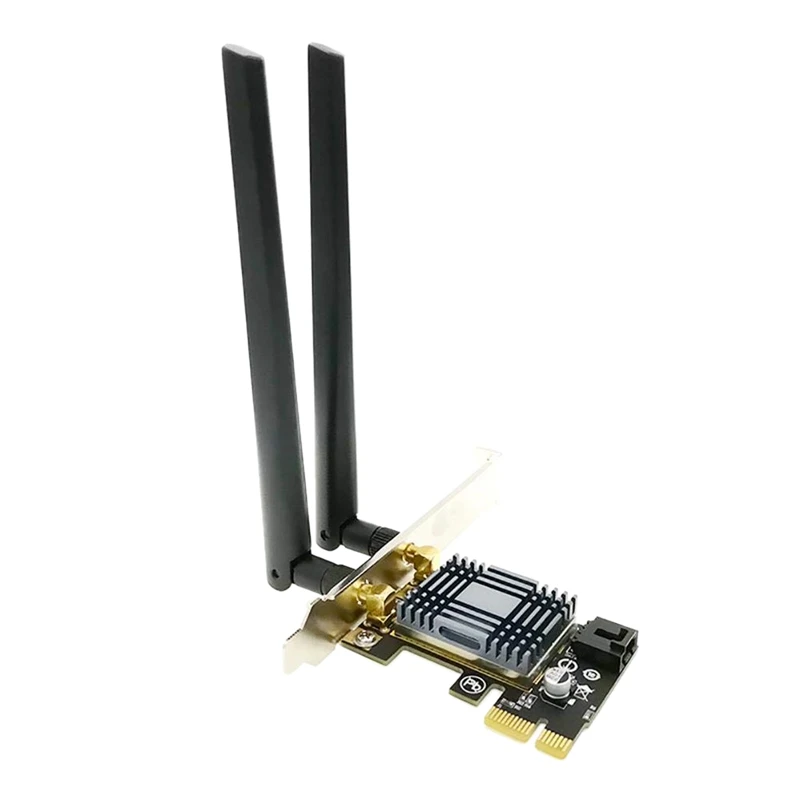 

N1202 AR5B22 2.4G/5G Dual Band PCIE Wi-Fi Network Card with Bluetooth 4.0 for Desktop PCsand Servers Wireless Network Adapter