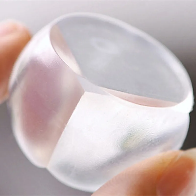 

Hot Children Anti-Collision Corner Guard Transparent Safety Silicone Protector Table Corner Edge Protection Cover Furniture Part