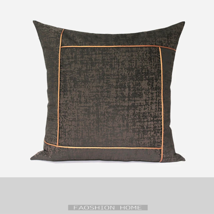 Stitching Square Pillowcase Throw Pillow Covers Decorative Pillow Case For Sofa Bed Living Room Decoration