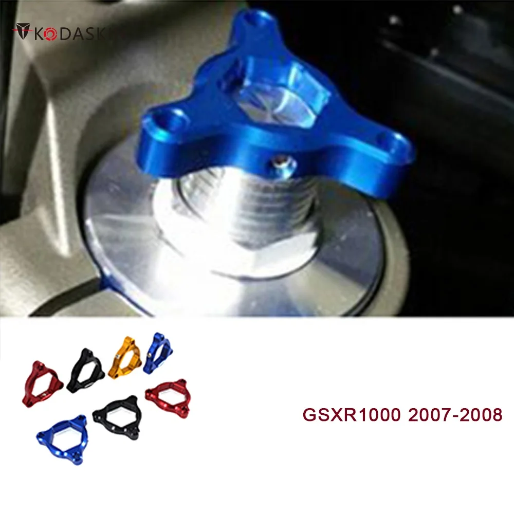 

Kodaskin CNC Aluminum Alloy 14mm Suspension Fork Preload Adjusters for GSXR1000 2007 2008 gsxr 1000