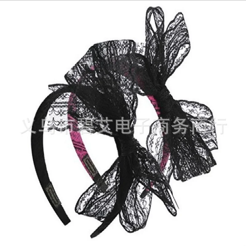 

Громкое имя кружевной бант оголовье широкими полями, женские ботильоны в ретро стиле, повязка на голову с большим бантом, женские аксессуар...