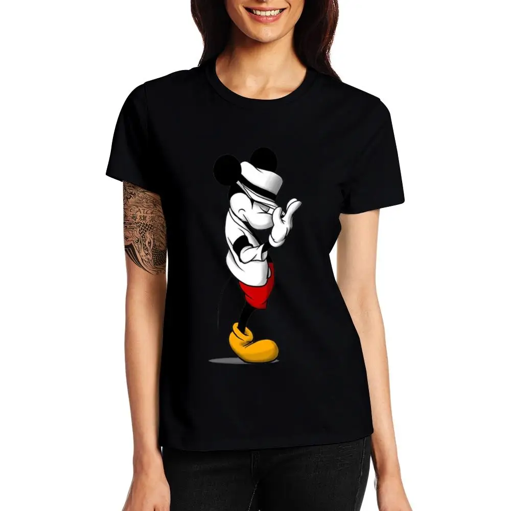 

Women and Men Cute Design Design O-Neck Short Sleeve T-Shirt Modal Printed T-Shirt Top