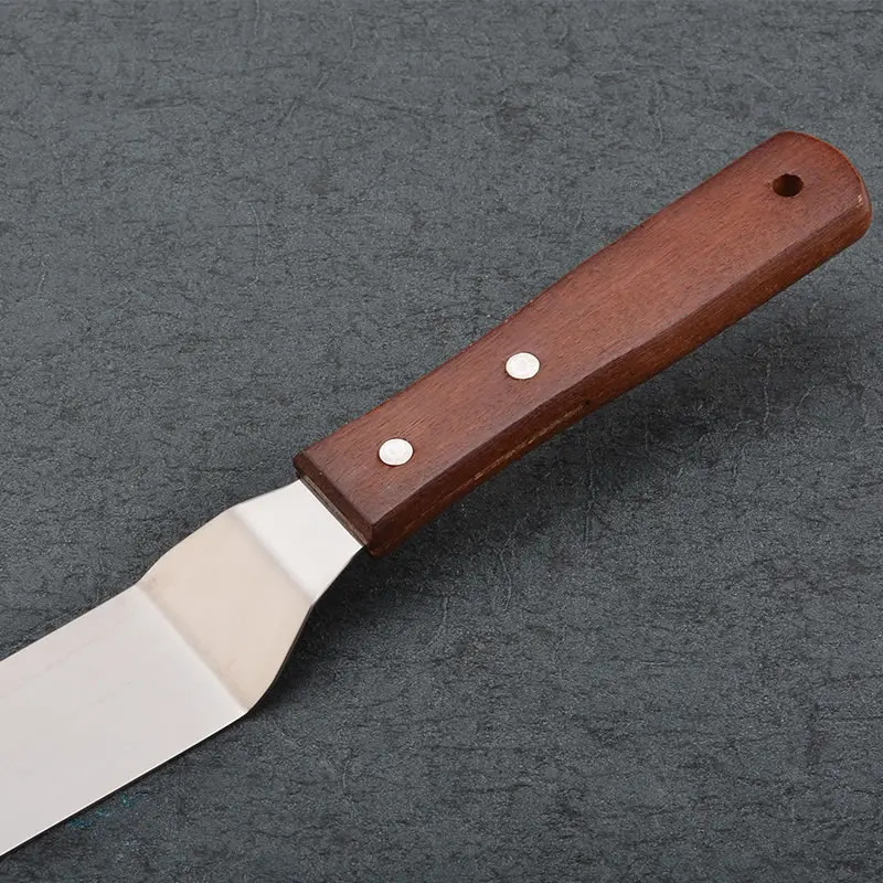 Лопатка для торта с деревянной ручкой многоцелевой Кондитерская выпечка