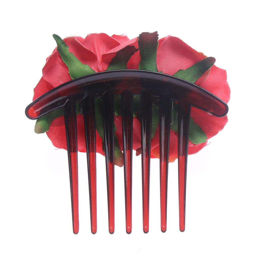 1 шт. розы гребни для свадебной моды ювелирные свадебные украшения ручной работы