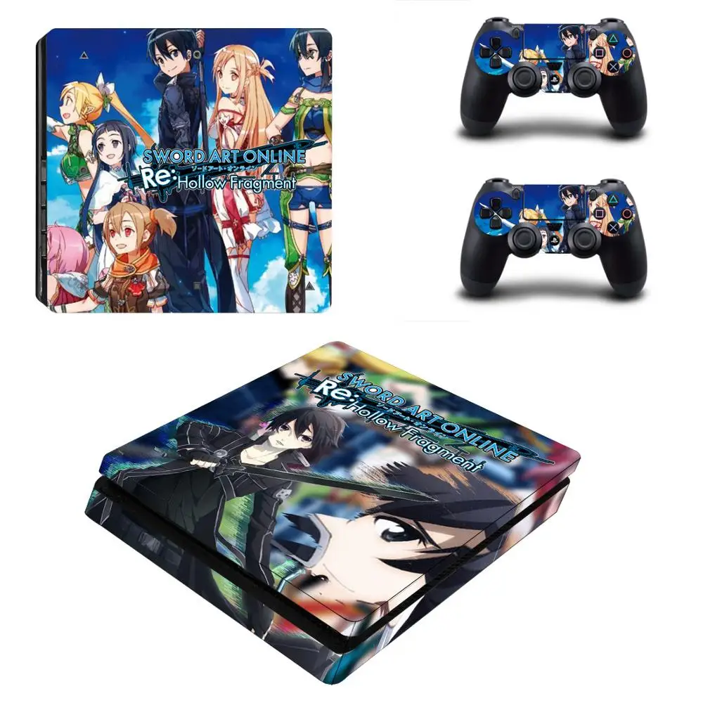 Sword Art Online SAO PS4 тонкая наклейка Play station 4 для PlayStation консоли и контроллера|Наклейки| |