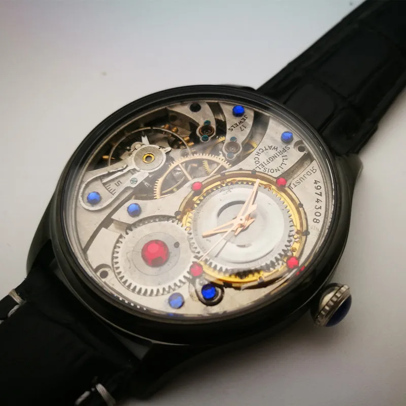 

2020New Automatic Gear Mechanical Men's Watch Waterproof Stainless Steel Creative Men watches Personality Business Leather Clock