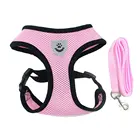 Регулируемая шлейка для собак, жилет для щенков, для бега в машине, маленький, средний, большой, мягкий Регулируемый жилет для щенков