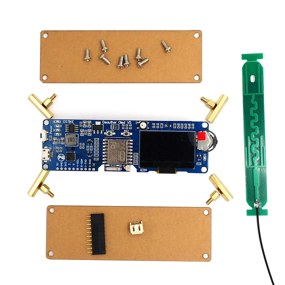 Replacement Parts 18650 Battery Polarity Protection Module Office WiFi Deauther OLED V5 Home ESP8266 Mini Development Board Set |
