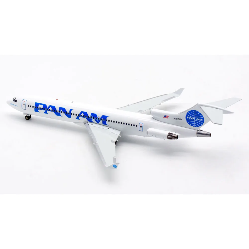 

1:200 Alloy Collectible Plane INFLIGHT IF722PA0421 PAN AM Airlines Boeing 727-200 Diecast Aircarft JET Model N365PA With Stand