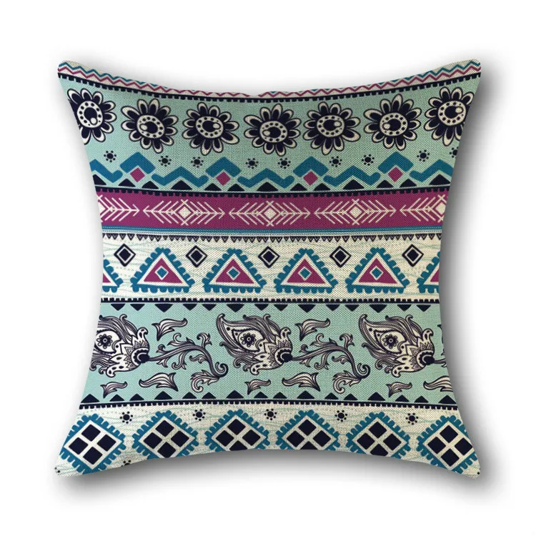 Богемный экзотический льняной телефон в этническом стиле с рисунком мандалы