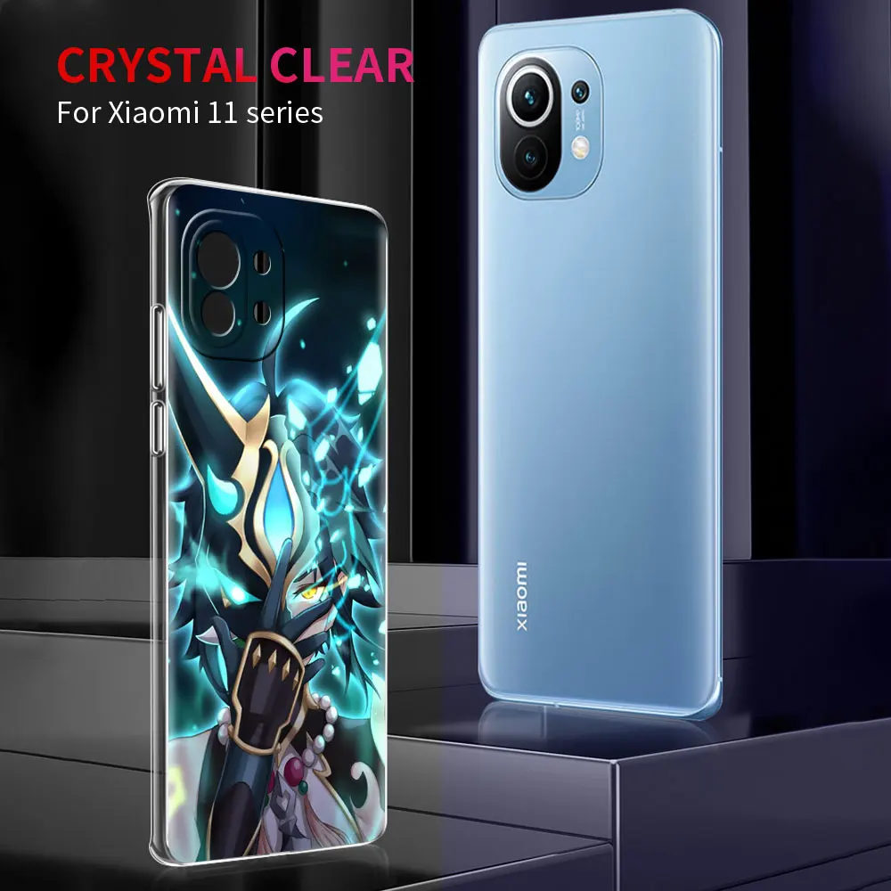 Genshin Impact Xiao Game Transparent Capa For Xiaomi Mi 11 10T Note 10 Lite 9T 9 Phone Case Poco X3 NFC M3 F3 GT F2 Pro 5G Cover | Мобильные