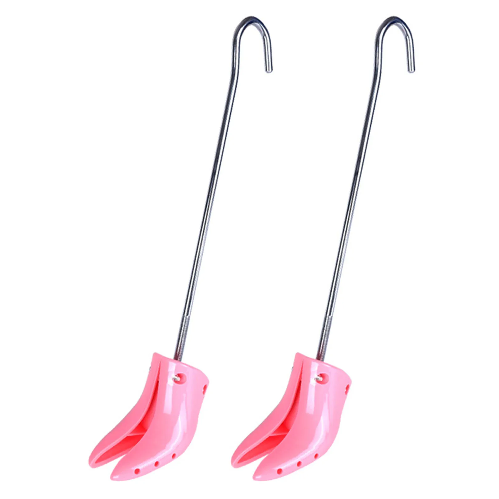 

2pcs Hiking For Women Universal Shoe Stretcher Boots Expander Plastic Adjustable Length High Heels Wear Resistant Professional