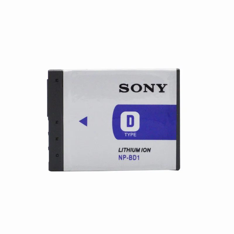 Оригинальный аккумулятор Sony 3 6 v NP-BD1 NP BD1 FD1 NP-FD1 620 мАч литиевый перезаряжаемый DSC T300