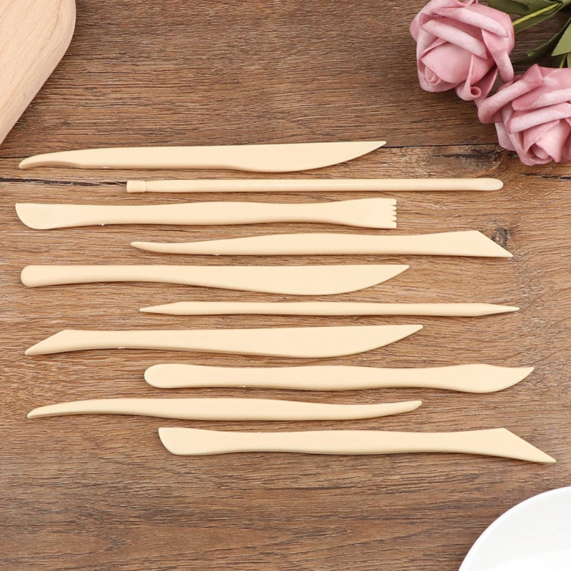 10 шт./лот идеальная резьба по дереву ремесла деревянная глина скульптурный нож