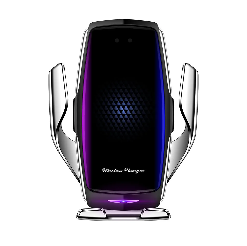 Автоматическое зажимное 10 Вт автомобильное беспроводное зарядное устройство