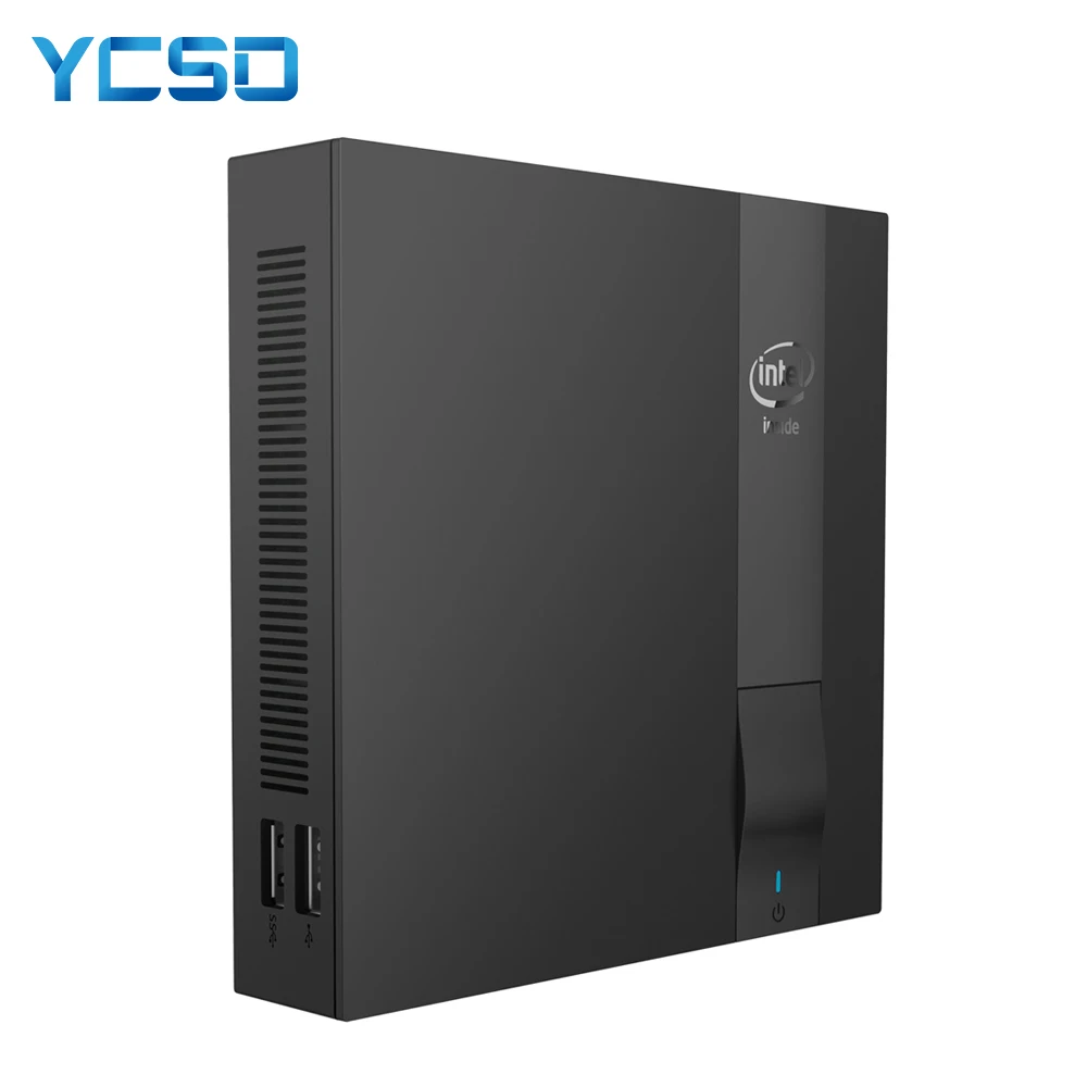 Четырехъядерный мини ПК Intel Celeron J3455 Windows 10 4K HTPC DDR3L M.2 SSD HDMI VGA 2 4/5 0G WiFi Bluetooth4.0 4 * USB Type C