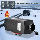 Топливный обогреватель с низким уровнем шума, воздушный обогреватель с ЖК-дисплеем для автомобиля