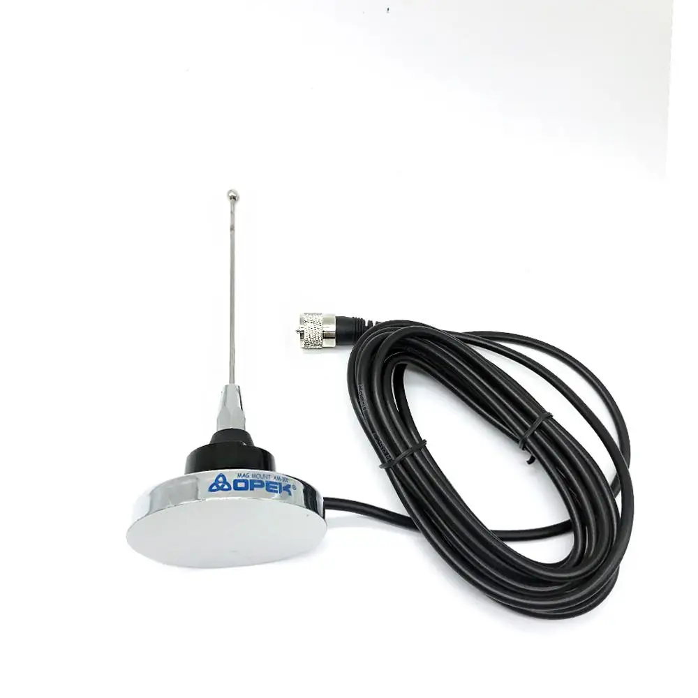 Магнитное крепление NC-450MU NMO UHF 400-520 МГц с антенной 18 см для QYT KT-7900D 8900D Baojie 318