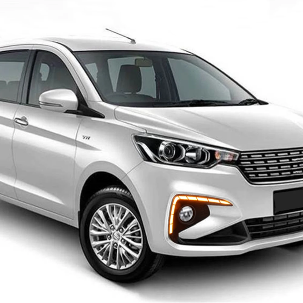 Автомобильная проблесковая 2 шт. Светодиодный дневной светильник для Suzuki Ertiga 2018