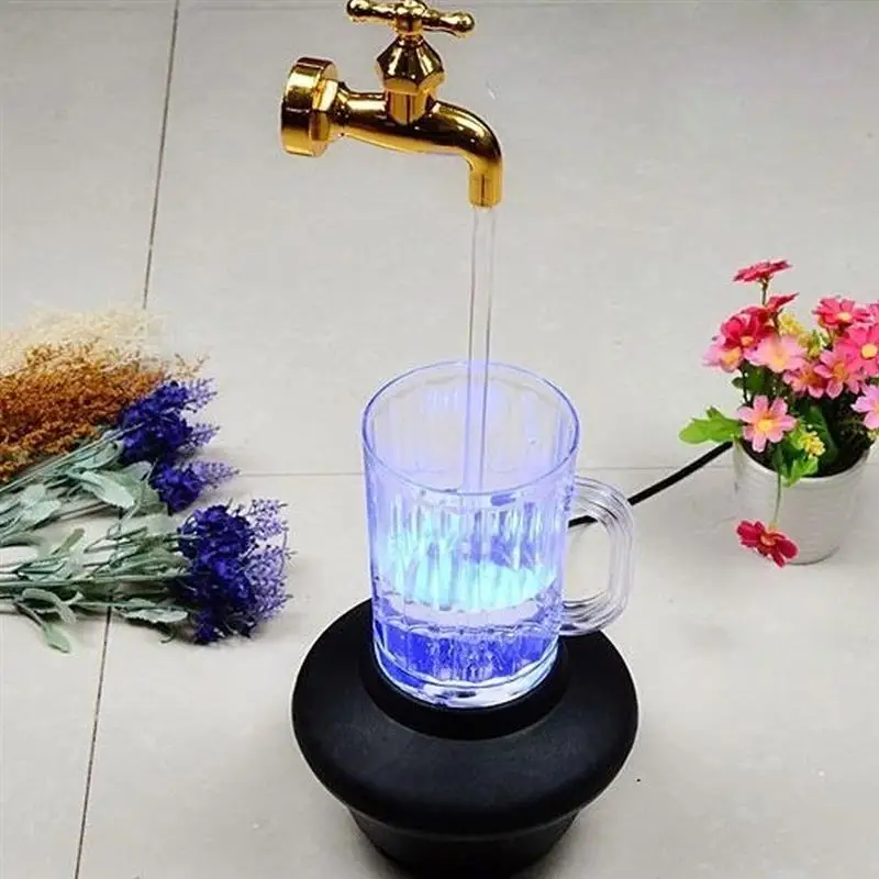 Подарок на день отцов волшебная кружка красочный светильник имитация воды