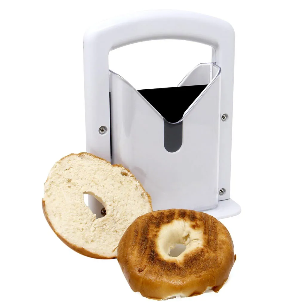 

Removable Bread Bagel Slicers Perfect Bagel Cutter Every Toaster Household Accessories Bread Cutters Toast Kitchen Slicing Tools