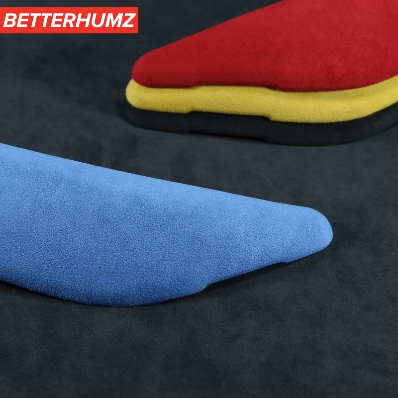 BetterHumz Alcantara автомобильные внутренние дверные ручки чехлы для подлокотников
