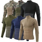 Мужские куртки Военная охотничья куртка-ветровка тактическая Sharkskin с длинным рукавом Beefy Muscle Базовая плотная блузка рубашка размера плюс