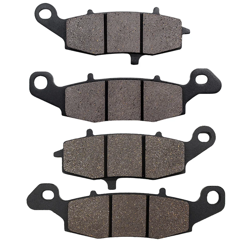 Передняя Левая Правая тормозная колодка мотоцикла для Kawasaki ZRX 400 1996 ER EX 650 2006 2012 Z 750