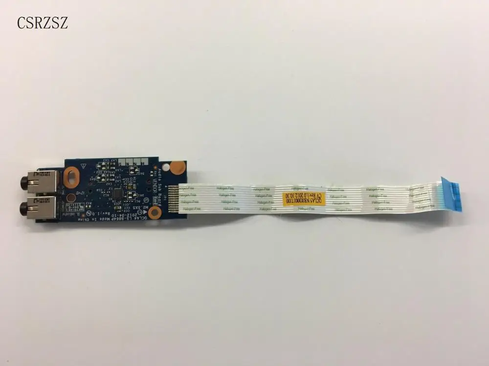 Оригинальный Для Samsung NP350V5C NP355V5C NP350V5X плата для чтения SD аудиоразъем с кабелем QCLA4