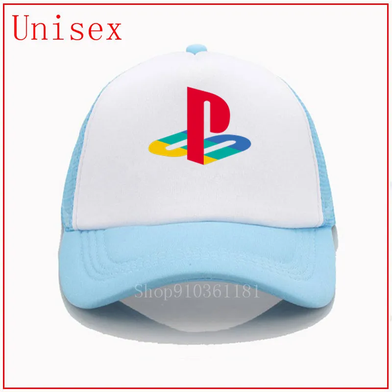 PS playstation logo.png детская шапка с защитой крестообразная женская шляпа