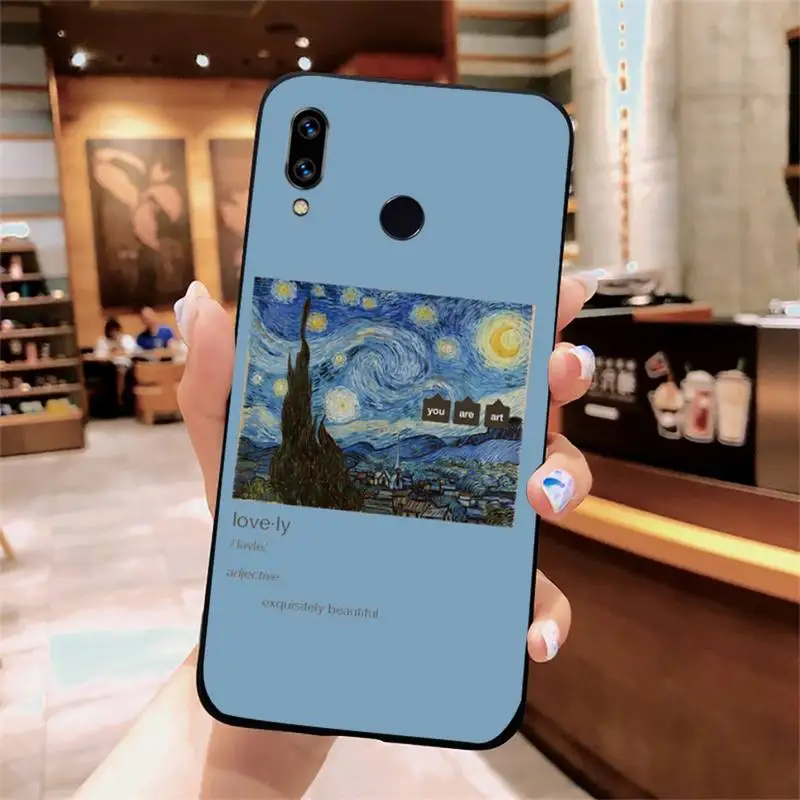 

Ocean Wave Aesthetics pattern Phone Case For Xiaomi Redmi note 7 8 9 t k30 max3 9 s 10 pro lite