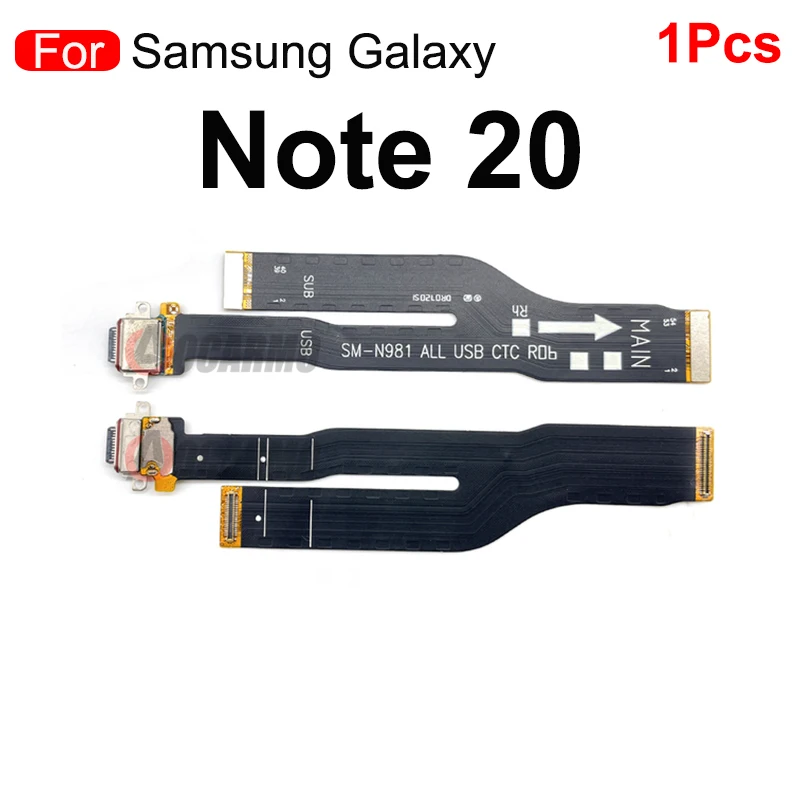 Для Samsung Galaxy Note 20 Ultra 10 Plus + 4G 5G 986B 986U Wi-Fi сигнальная антенна основная плата Разъем