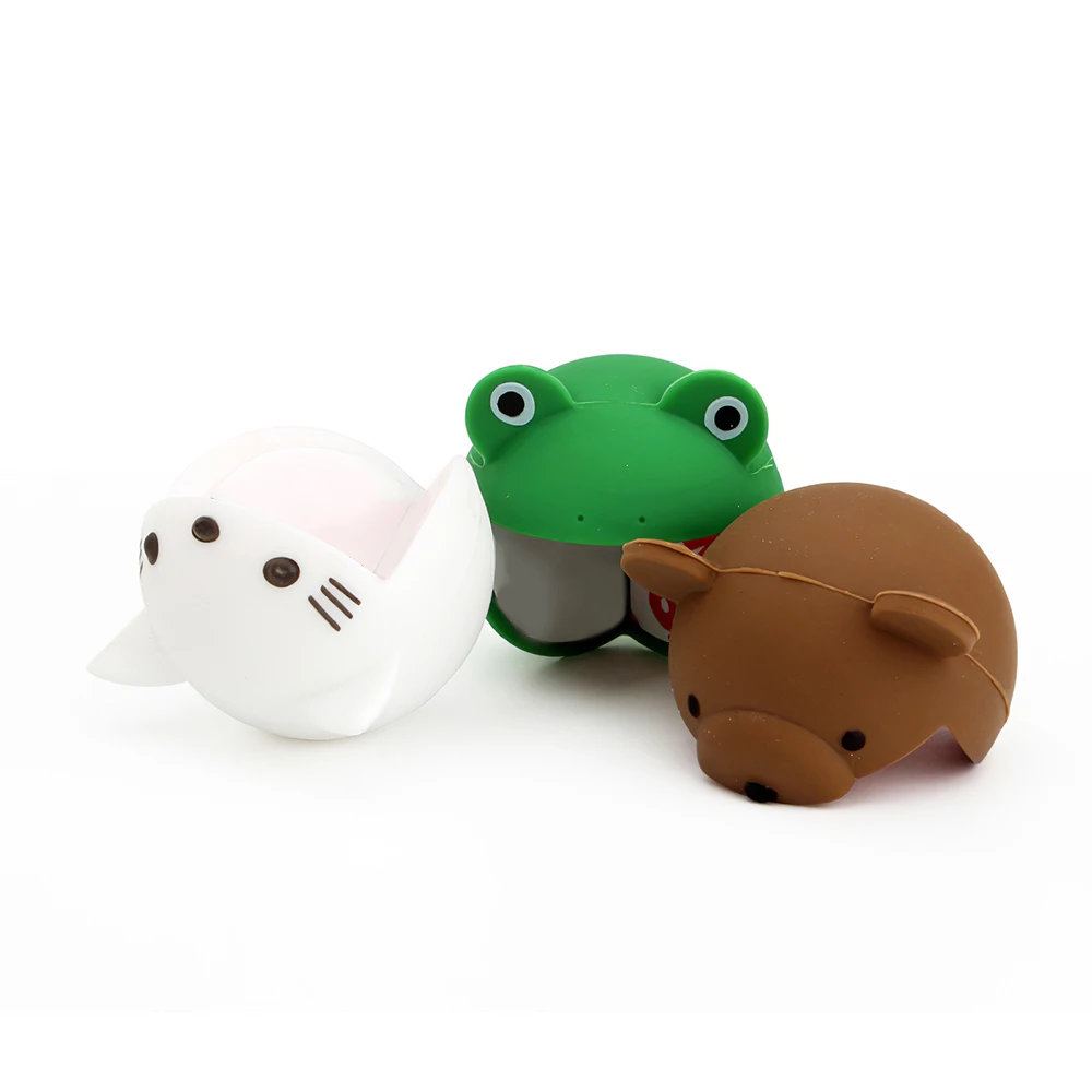 

4pcs Child Cute Cartoon Baby Safety Silicone Table Corner Protector Edge Protection Cover Children Anticollision Edge Guards