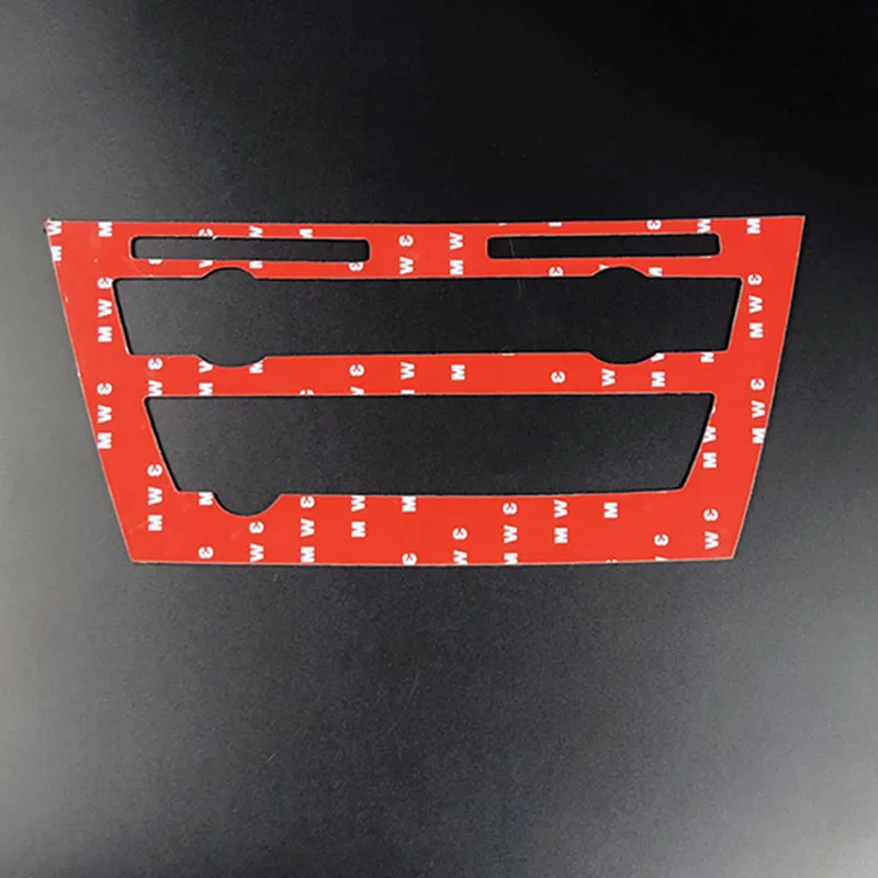 

Carbon Fiber Car Interior CD Central Control Panel Frame Cover Trim Decoration Stickers Auto Accessories For BMW F15 X5 F16 X6