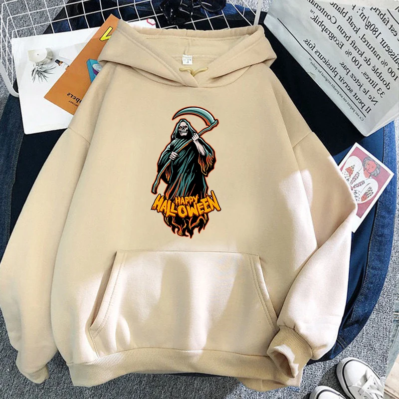 

Halloween Cosplay Hoodie Oversized Sweatshirt Women Hoody Hip Hop Fleece Harajuku Pullover 2021 Anime Streetwear Men Tops