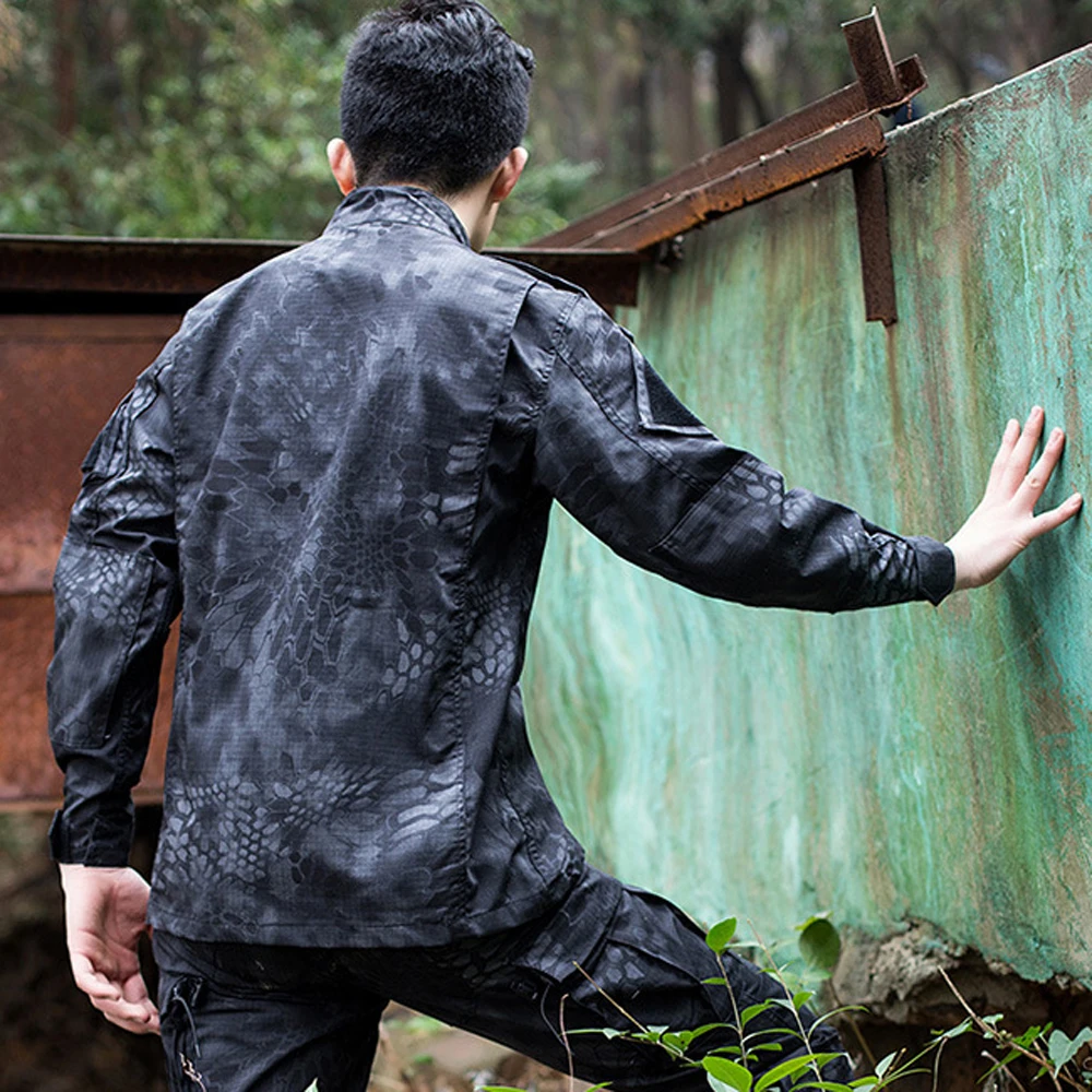 Камуфляжная армейская Военная Униформа CPBK мужские тактические брюки карго Bdu