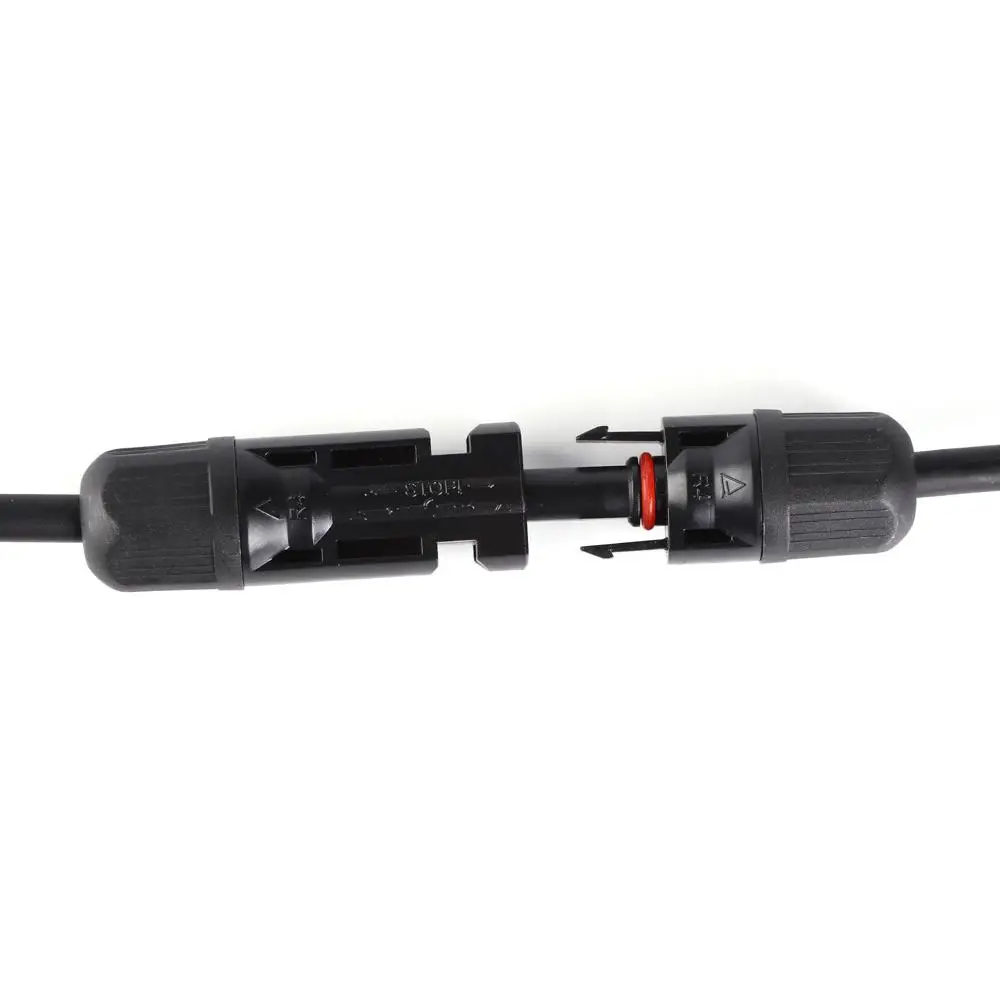 1 Pair Solar Style Branch Y Adapter Connectors to 4 Male and Female Panel Cable Photovoltaic Connector or | Обустройство дома
