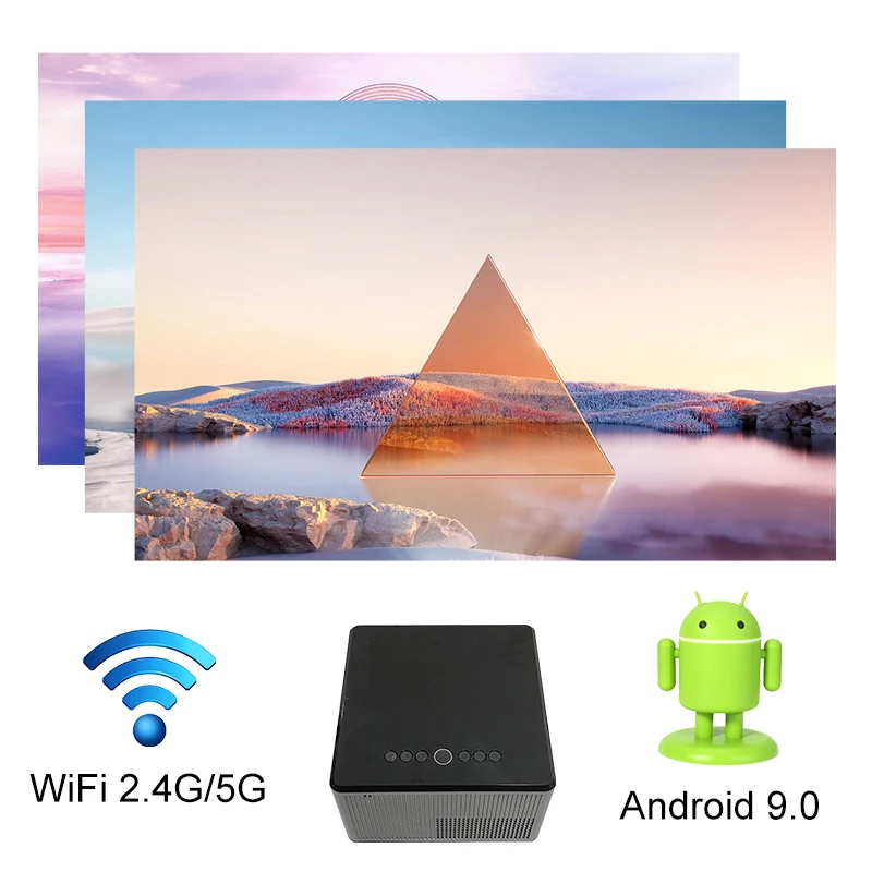 Touyinger T10 Full HD 1080P LED-проектор для домашнего кинотеатра 7200 люмен Bluetooth-динамик Miracast