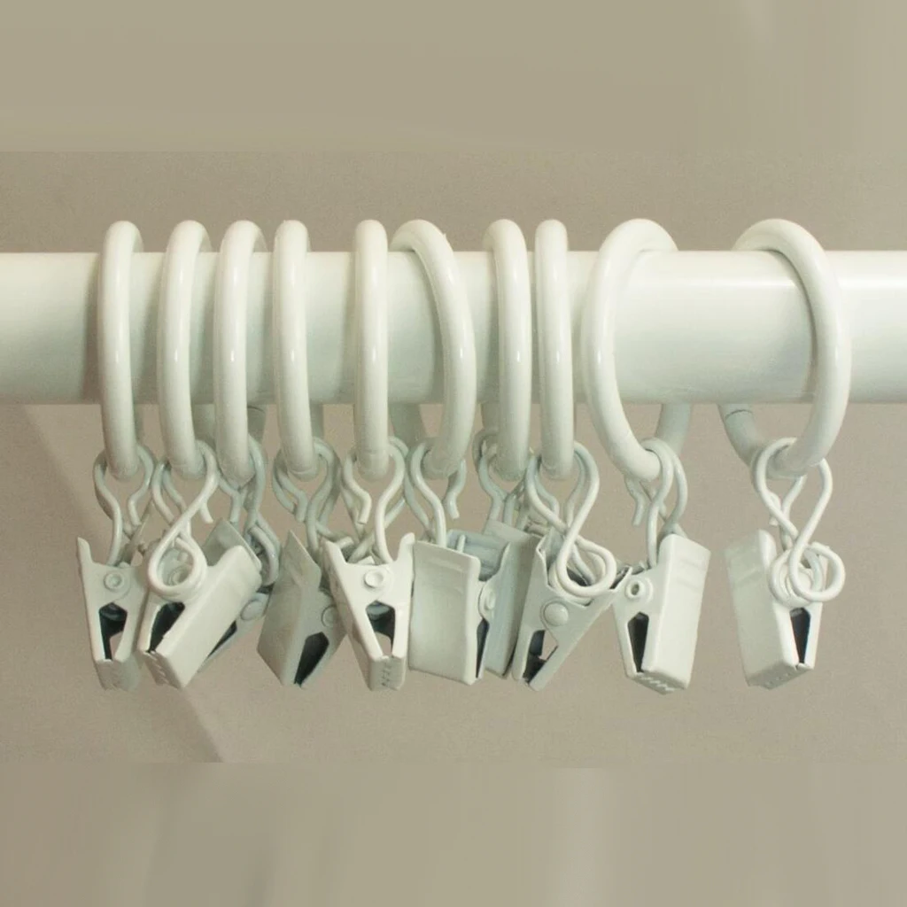 36 шт. в упаковке крючок для штор с зажимами крепкая металлическая декоративная