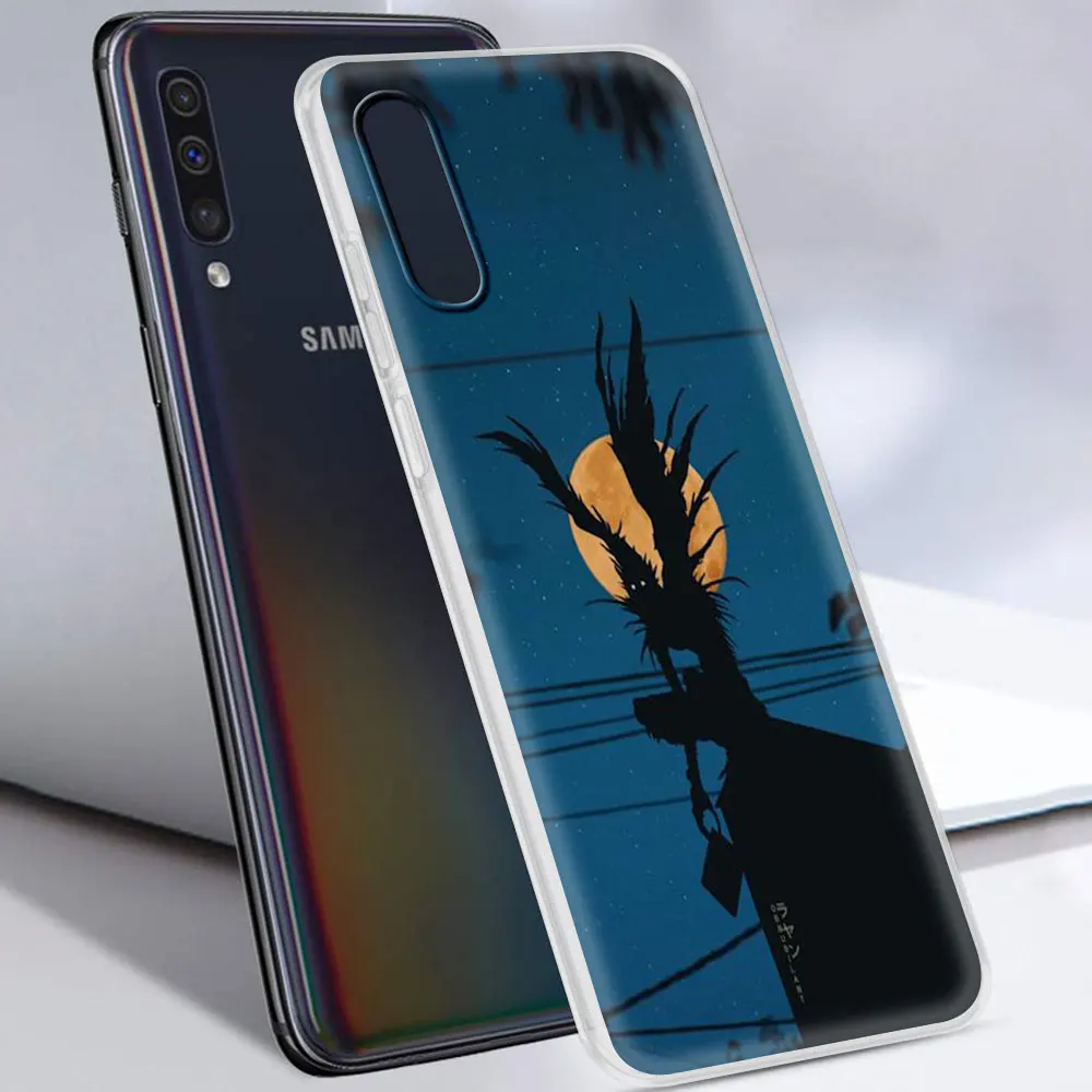 

Death Note Cartoon Capas For Samsung Galaxy A50 A70 A40 A30 A20 A10 Frosted Soft Phone Cases Coque A51 A20e A10e Fundas