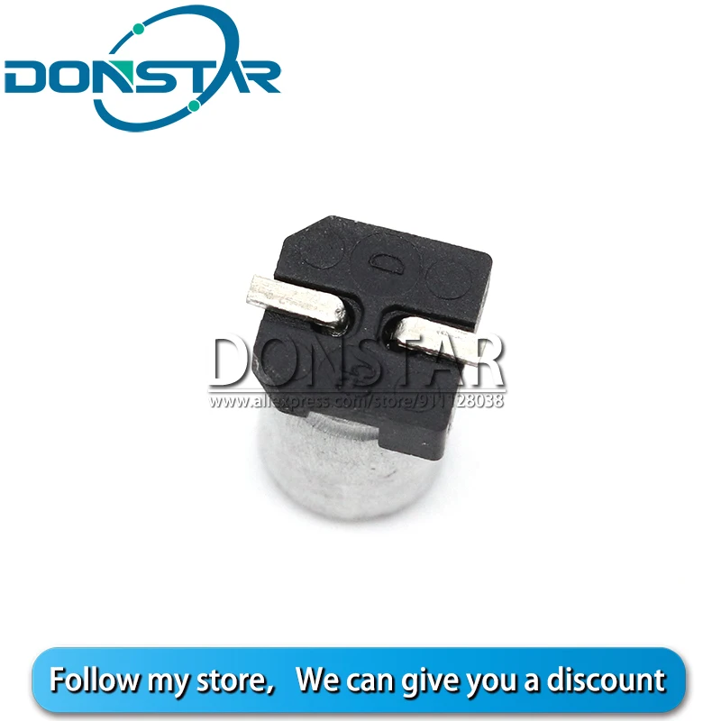 100 шт. Алюминиевые Электролитические Конденсаторы 35 в 10 мкФ 4*5 4 мм SMD |