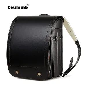 Colomb, детский рюкзак, роскошная школьная сумка для мальчиков и девочек, японская искусственная кожа, с застежкой, Одноцветный, рандосеру, ортопедические детские рюкзаки, cartable garon