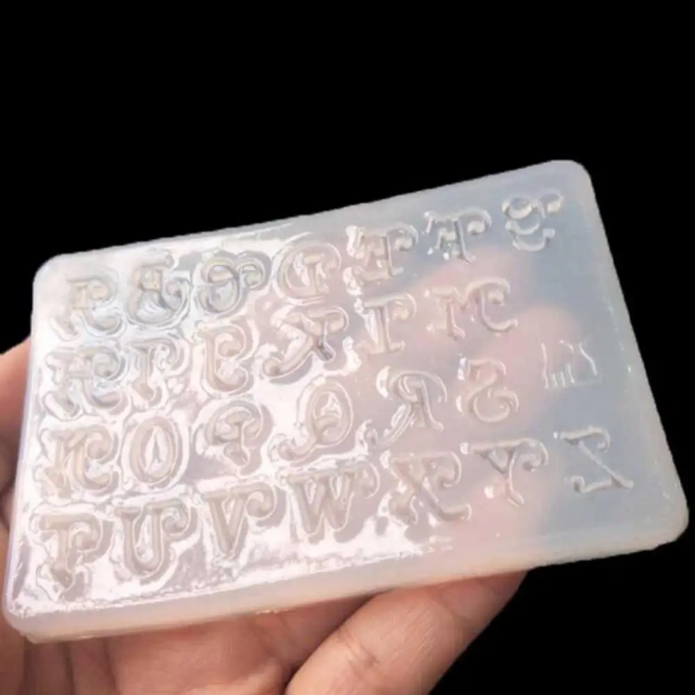 

Letter DIY Decorative Craft Jewelry Making Mold Silicone Epoxy Resin Mould Tool