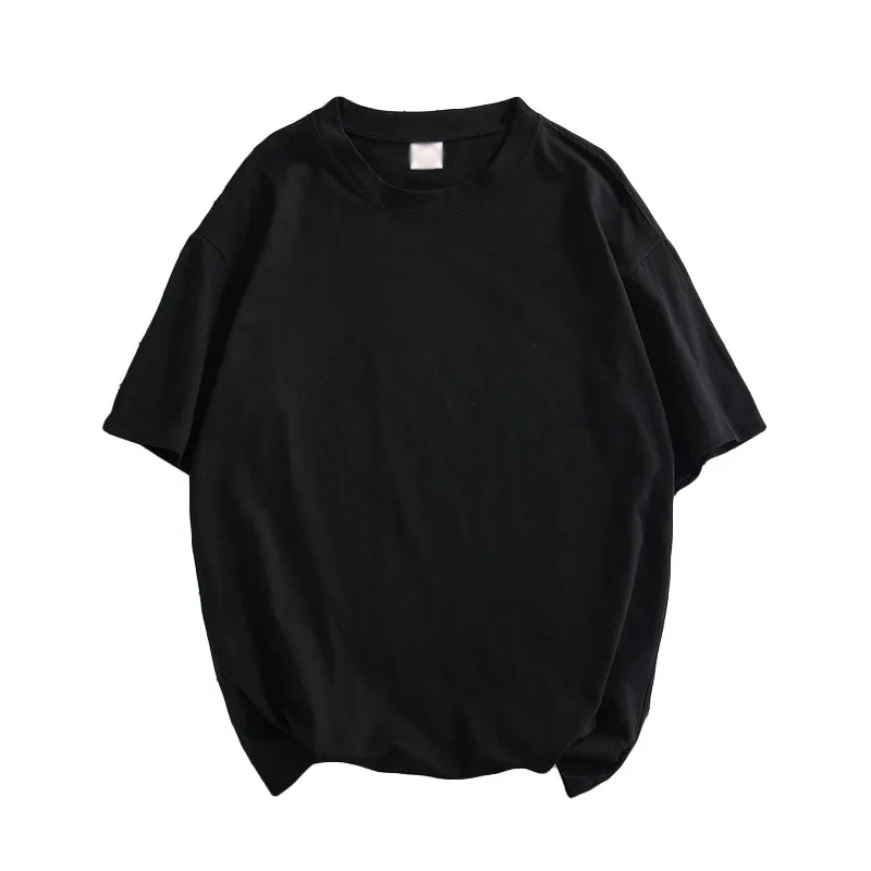 

Simple pure color in the summer of short sleeve T-shirt wide coat