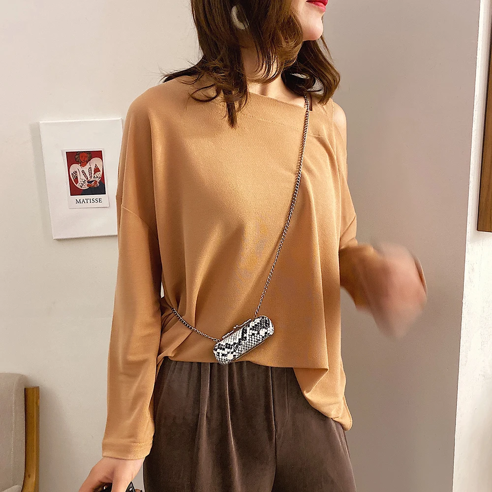 Роскошная женская сумка со змеиным узором для сообщений модная помады женщин