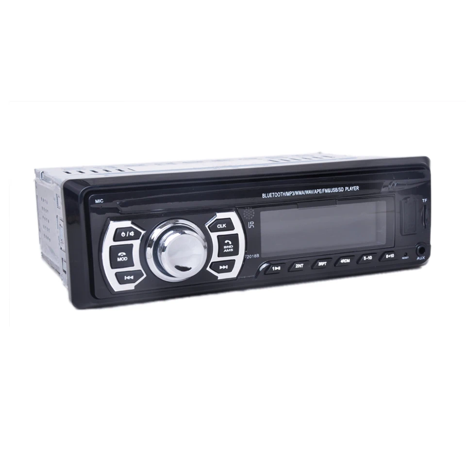 1din автомобиль в тире радио 2018B MP3 мультимедийных проигрывателей аудио стерео 12V