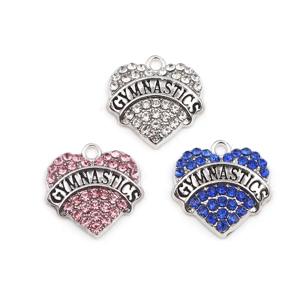 DoreenBeads подвески из цинкового сплава кулон в виде сердца серебряный цвет черное