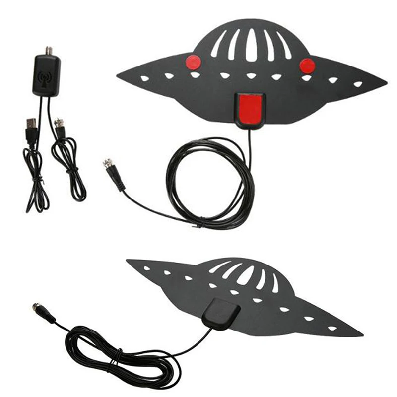 Антенна для ТВ усиленная 80 миль УКВ/УВЧ HD | Электроника