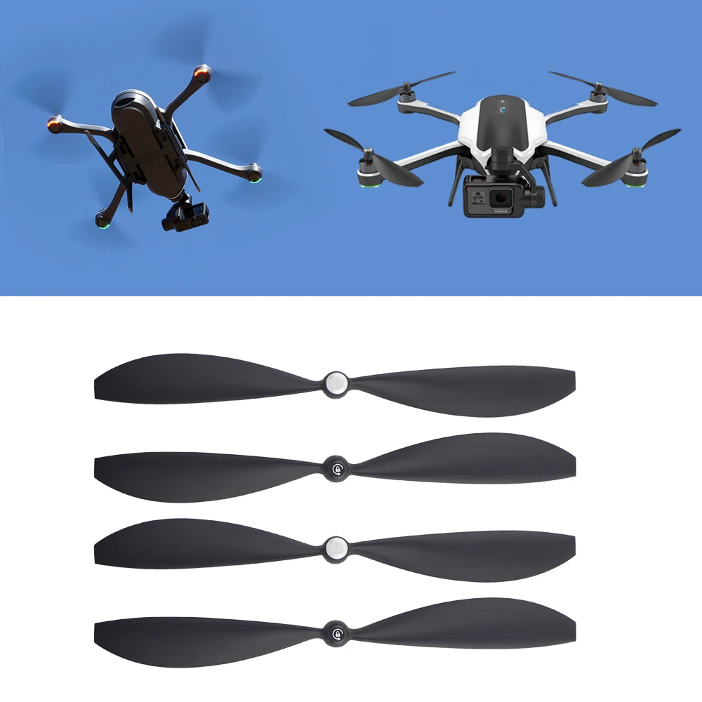 4/8 шт. Сменные лопасти пропеллеров реквизит для GoPro Карма Drone самоблокирующиеся