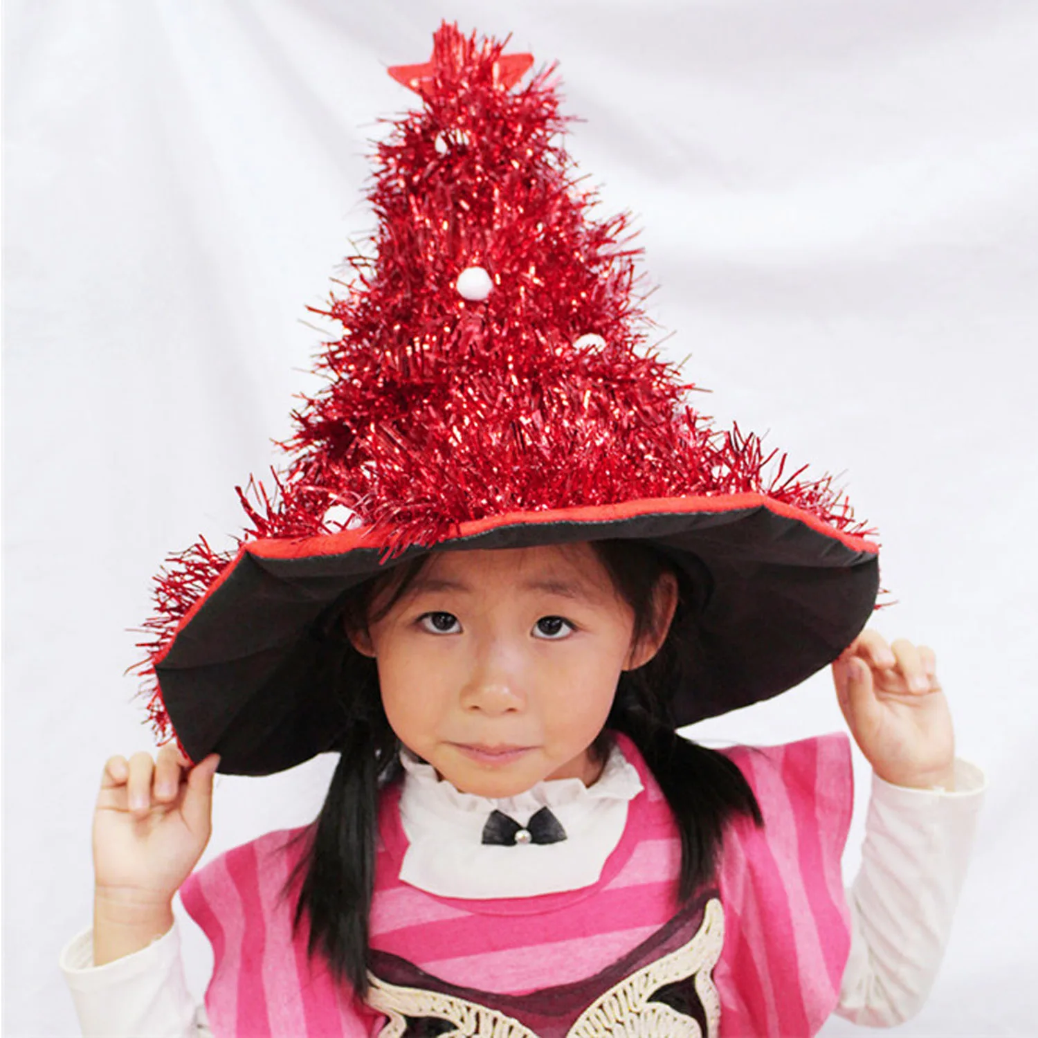 Behogar забавная Рождественская елка Кепка головной убор для детей взрослых косплей